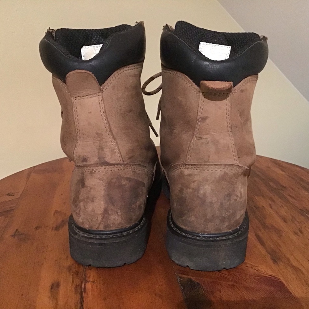 Steel Toe Work Boots - Picture 3 of 8